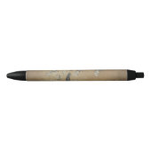 Houtsnip jagen  zwarte inkt pen (Voorkant)