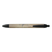 Houtsnip jagen  zwarte inkt pen (Achterkant)