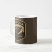 Houtsnip koffiemok (Voorkant links)