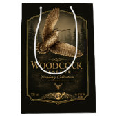 Houtsnip  medium cadeauzakje (Voorkant)