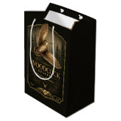 Houtsnip  medium cadeauzakje (Achterkant Gekanteld)