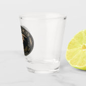 Houtsnip shot glas (Rechts)