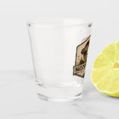 Houtsnip  shot glas (Links)