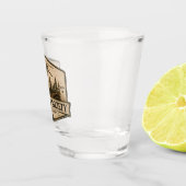 Houtsnip  shot glas (Rechts)