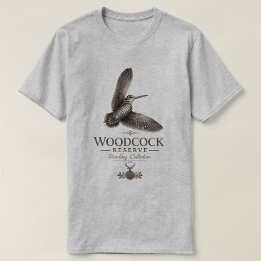 Houtsnip t-shirt (Design voorkant)