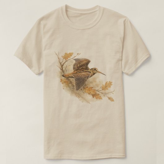 Houtsnip t-shirt (Design voorkant)