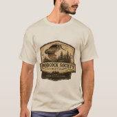 Houtsnip t-shirt (Voorkant)