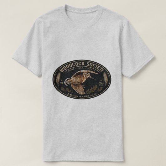 Houtsnip t-shirt (Design voorkant)
