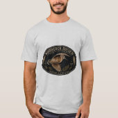 Houtsnip t-shirt (Voorkant)