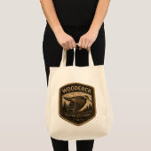 Houtsnip tote bag (Voorkant (product))