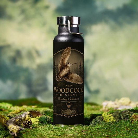 Houtsnip  waterfles (Buiten (Gedraaid)  )