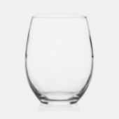 Houtsnip Wijnglas Zonder Voet (Links)