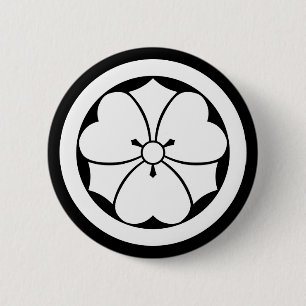Houtsoren met ronde woorden button 5,7 cm