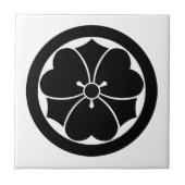 Houtsorrel met schuim tegeltje (Voorkant)