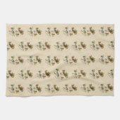 Houtspruw uit de Amerikaanse vogels van Audubon Theedoek (Horizontaal)