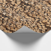 Houtstapel Cadeaupapier (Hoek)