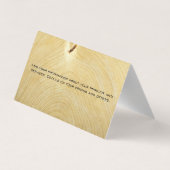 houtstapel | Hout | cirkelzaag Visitekaartje (Achterkant)