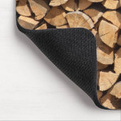 Houtstapel Muismat (Hoek)