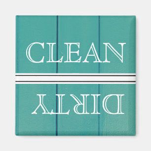 Houtstijlwasmachine Magnet Clean & Dirty