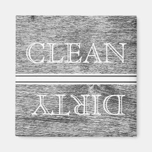 Houtstijlwasmachine Magnet Clean & Dirty