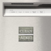 Houtstijlwasmachine Magnet Clean & Dirty (Insitu (Vaatwasser))