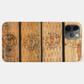 HoutStripes in de Verenigde Staten Case-Mate iPhone Case (Achterkant (horizontaal))