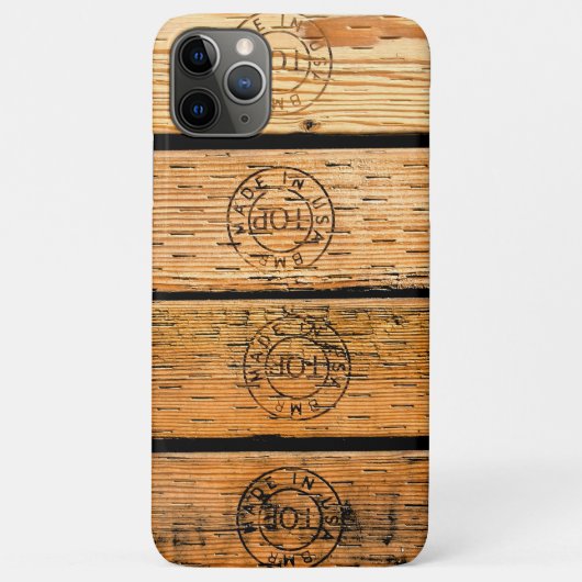 HoutStripes in de Verenigde Staten Case-Mate iPhone Case (Achterkant)