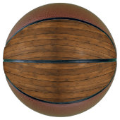 Houtstructuur Basketbal (Voorkant)
