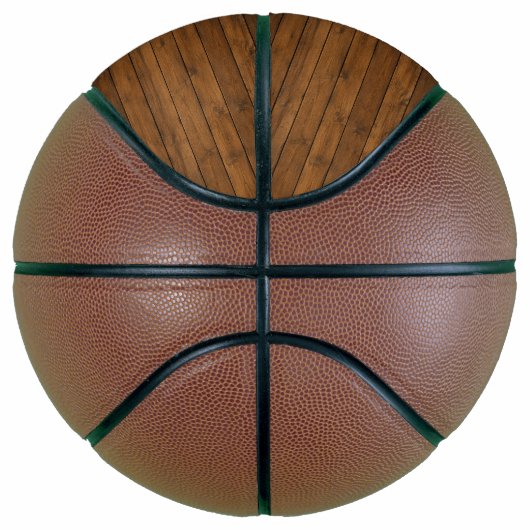 Houtstructuur Basketbal (Rechts)