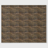 Houtstructuur Cool Uniek Cadeaupapier (Vlak)