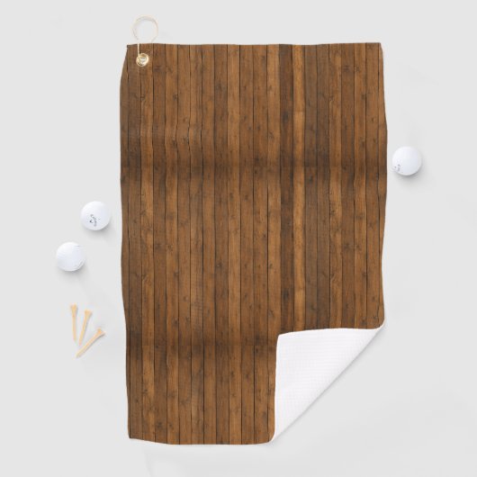 Houtstructuur Golfhanddoek (Insitu)