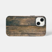 Houtstructuur iPhone Hoesje (Achterkant horizontaal)