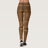 Houtstructuur Leggings (Achterkant)