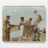 Houtstructuur Muismat (Voorkant)