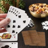 Houtstructuur Pokerkaarten (Insitu)
