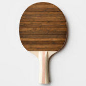 Houtstructuur Tafeltennisbatje (Achterkant)