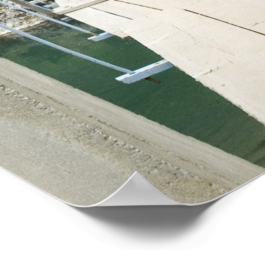 Houtsusbrug Poster (Hoek)