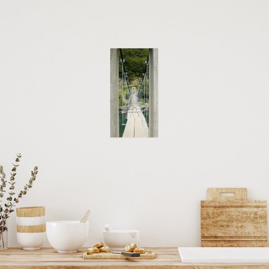 Houtsusbrug Poster (Keuken)