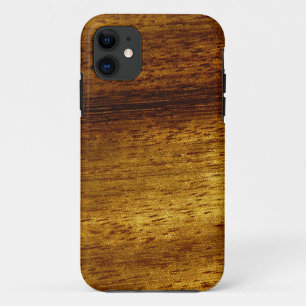 Houtteak iPhone 11 Hoesje
