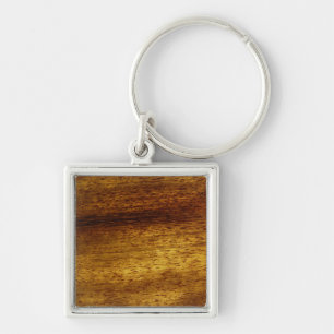 Houtteak Sleutelhanger