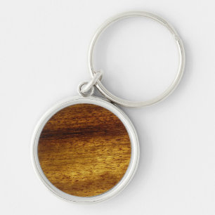 Houtteak Sleutelhanger