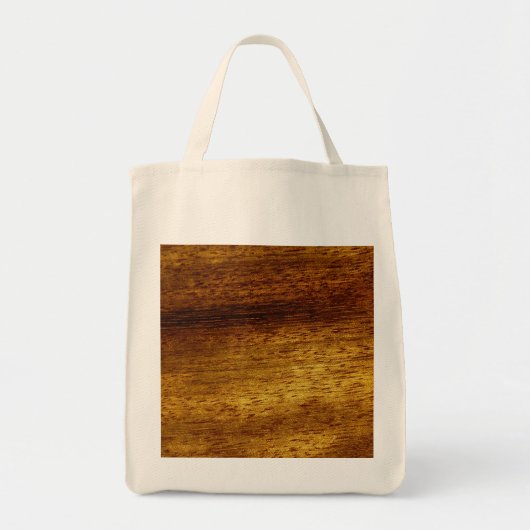 Houtteak Tote Bag (Voorkant)
