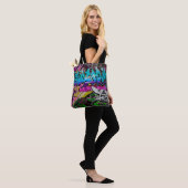 Houttextuur Achtergrondhout, textuur, achtergrond, Tote Bag (Op model)