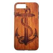 Houttextuur (Anchor) Case-Mate iPhone Case (Achterkant)