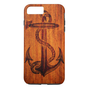 Houttextuur (Anchor) Case-Mate iPhone Case