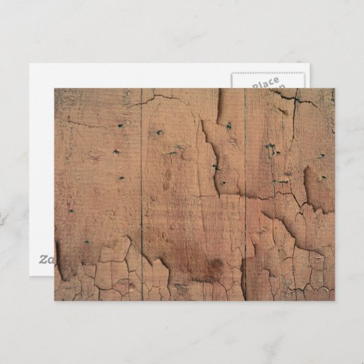 HOUTTEXTUUR BRIEFKAART (Voorkant / Achterkant)