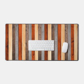 Houttextuur Bureaumat (Keyboard & Muis)