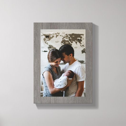 Houttextuur Fotoafdrukken Canvas Afdruk (Voorkant)