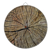 Houttextuur Graanboom, jaarrooster Dartbord (Voorkant)