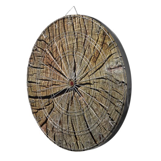 Houttextuur Graanboom, jaarrooster Dartbord (Voorkant Rechts)